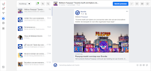 facebook business suite post instagram bericht